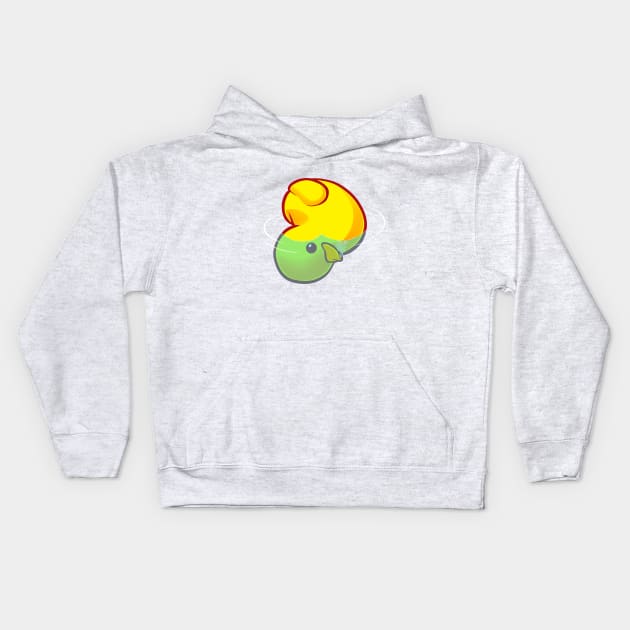 Rubber Ducky Drowning - A Sad Story in 3 Blubbs Kids Hoodie by kgullholmen